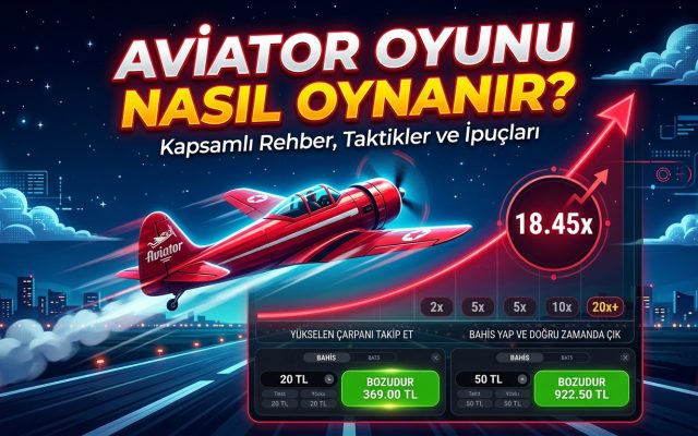 Aviator Oyunu Nasıl Oynanır? Stratejiler ve İpuçları
